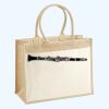 Cotton Pocket Jute Shopper Thumbnail
