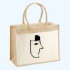 Cotton Pocket Jute Shopper Thumbnail