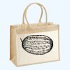 Cotton Pocket Jute Shopper Thumbnail