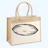 Cotton Pocket Jute Shopper Thumbnail