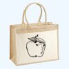 Cotton Pocket Jute Shopper Thumbnail