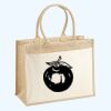 Cotton Pocket Jute Shopper Thumbnail