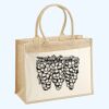 Cotton Pocket Jute Shopper Thumbnail