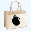 Cotton Pocket Jute Shopper Thumbnail