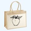 Cotton Pocket Jute Shopper Thumbnail