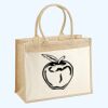 Cotton Pocket Jute Shopper Thumbnail