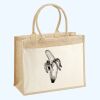 Cotton Pocket Jute Shopper Thumbnail