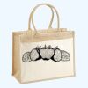Cotton Pocket Jute Shopper Thumbnail