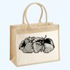 Cotton Pocket Jute Shopper Thumbnail