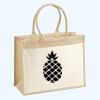 Cotton Pocket Jute Shopper Thumbnail