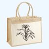 Cotton Pocket Jute Shopper Thumbnail