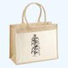 Cotton Pocket Jute Shopper Thumbnail