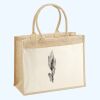 Cotton Pocket Jute Shopper Thumbnail