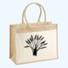 Cotton Pocket Jute Shopper Thumbnail