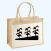 Cotton Pocket Jute Shopper Thumbnail