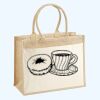 Cotton Pocket Jute Shopper Thumbnail