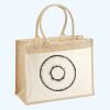 Cotton Pocket Jute Shopper Thumbnail
