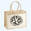 Cotton Pocket Jute Shopper Thumbnail