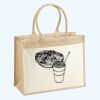 Cotton Pocket Jute Shopper Thumbnail