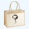 Cotton Pocket Jute Shopper Thumbnail