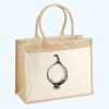 Cotton Pocket Jute Shopper Thumbnail