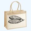Cotton Pocket Jute Shopper Thumbnail