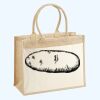 Cotton Pocket Jute Shopper Thumbnail