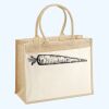 Cotton Pocket Jute Shopper Thumbnail