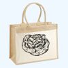 Cotton Pocket Jute Shopper Thumbnail