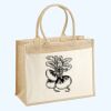 Cotton Pocket Jute Shopper Thumbnail