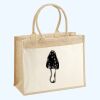 Cotton Pocket Jute Shopper Thumbnail