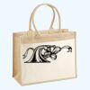 Cotton Pocket Jute Shopper Thumbnail