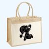Cotton Pocket Jute Shopper Thumbnail