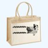 Cotton Pocket Jute Shopper Thumbnail