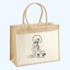 Cotton Pocket Jute Shopper Thumbnail