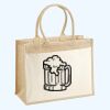Cotton Pocket Jute Shopper Thumbnail