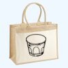 Cotton Pocket Jute Shopper Thumbnail