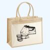 Cotton Pocket Jute Shopper Thumbnail