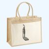 Cotton Pocket Jute Shopper Thumbnail