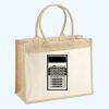 Cotton Pocket Jute Shopper Thumbnail