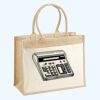 Cotton Pocket Jute Shopper Thumbnail