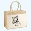 Cotton Pocket Jute Shopper Thumbnail