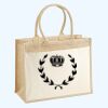 Cotton Pocket Jute Shopper Thumbnail