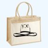 Cotton Pocket Jute Shopper Thumbnail