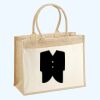 Cotton Pocket Jute Shopper Thumbnail