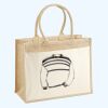 Cotton Pocket Jute Shopper Thumbnail