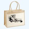 Cotton Pocket Jute Shopper Thumbnail