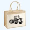 Cotton Pocket Jute Shopper Thumbnail