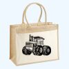 Cotton Pocket Jute Shopper Thumbnail
