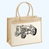 Cotton Pocket Jute Shopper Thumbnail